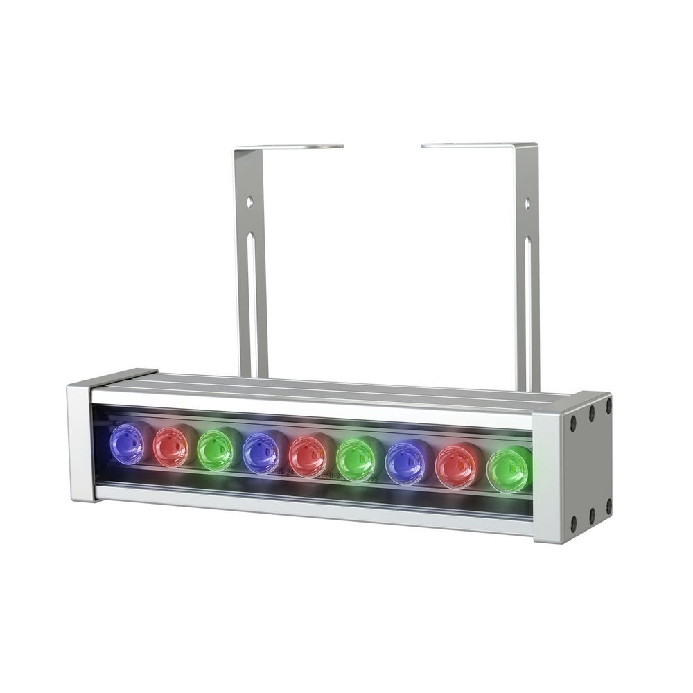 Барокко 10 Оптик 250мм 24-36В DC RGBW DMX CRI80 3000К 10х65°