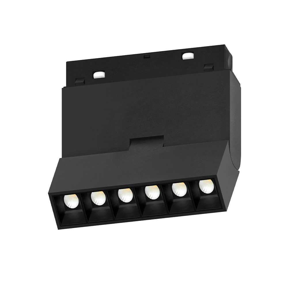 Трековый светильник Folding LX20-CX003-6T 6W 3000K 36° 48V CRI≥90 IP20 черный