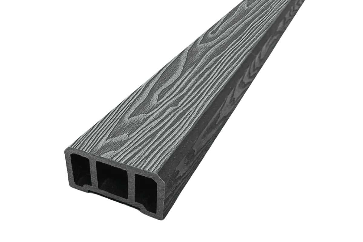 Перила 92х45 HILST с устройством установочного паза, Stone Ash
