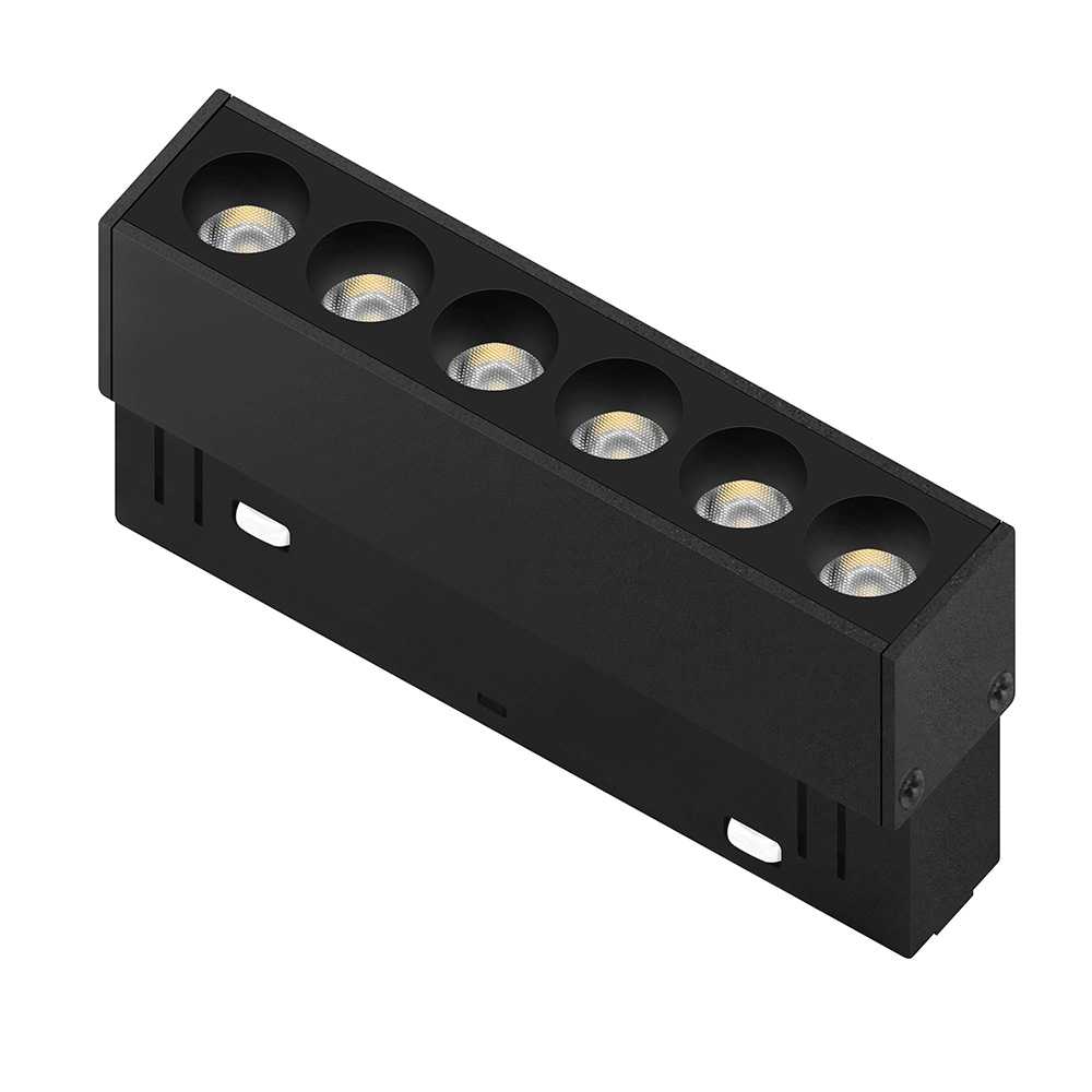 Трековый светильник Grille LX20-6T 6W 4000K 36° 48V CRI≥90 IP20 черный