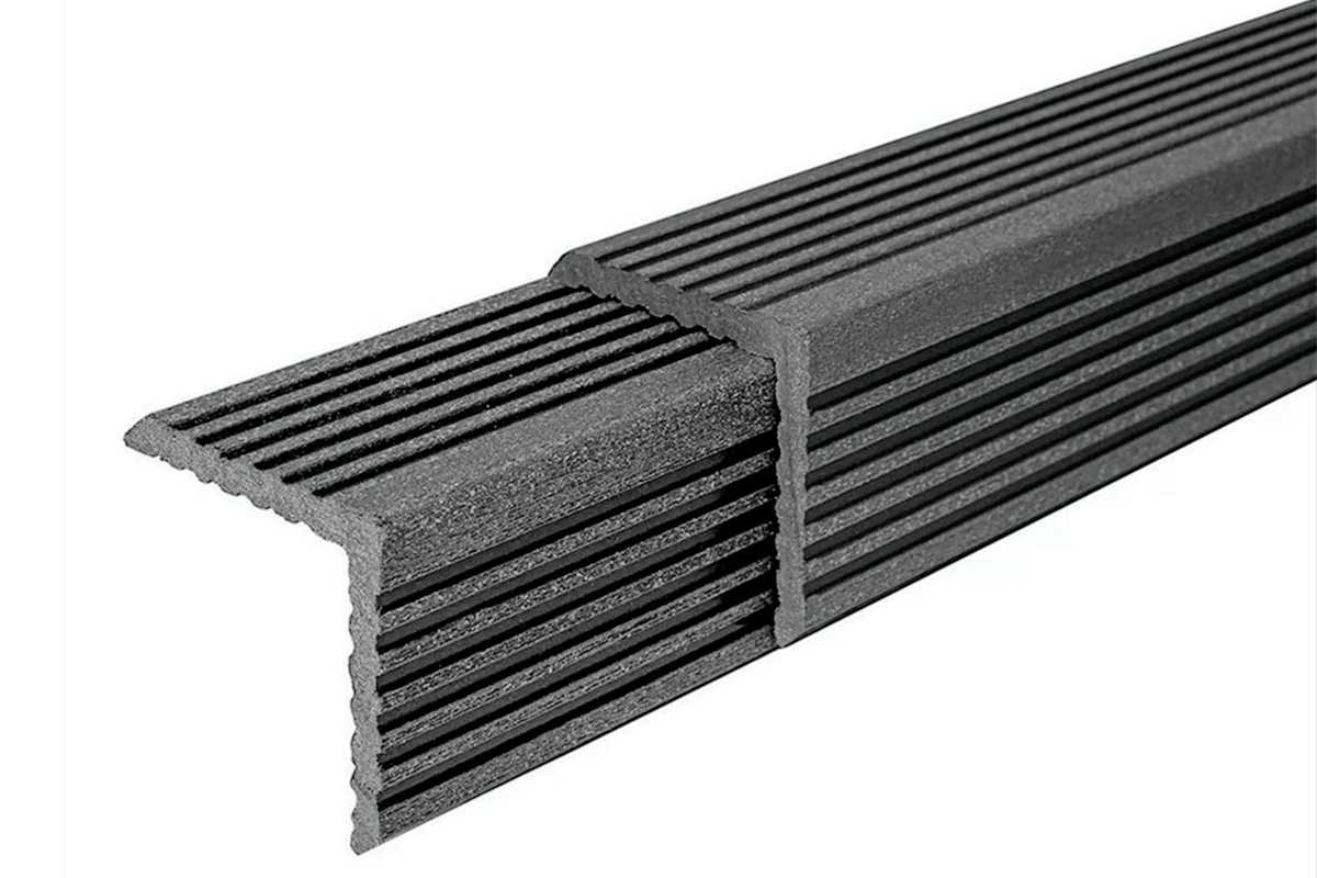 Уголок HILST равнополочный 57*57*2000мм, Stone Ash