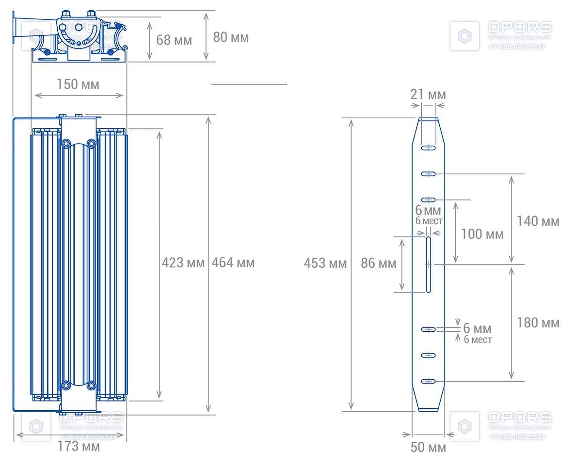 НИЗКОВОЛЬТНЫЙ СВЕТИЛЬНИК TL-PROM Plus FL 24V LV 100 5K D фото 3