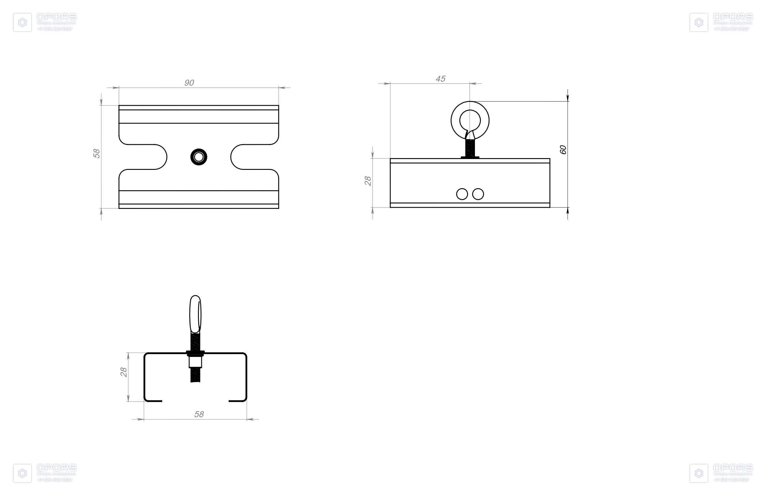 Соединитель линейный металлический  TL-LINE M фото 2