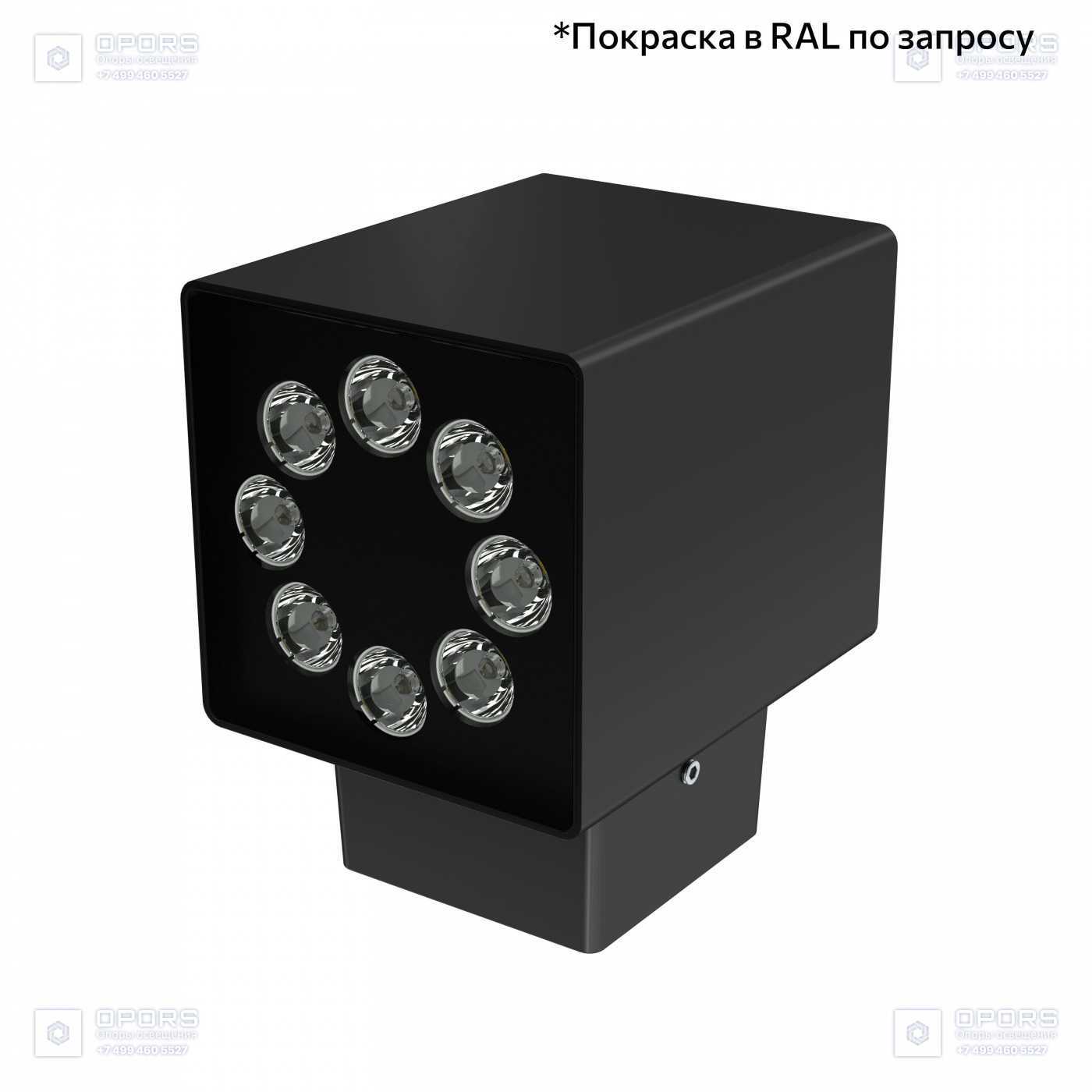 Акцент Куб 16 CRI80 3000К 10х65° Скрытый монтаж фото 3