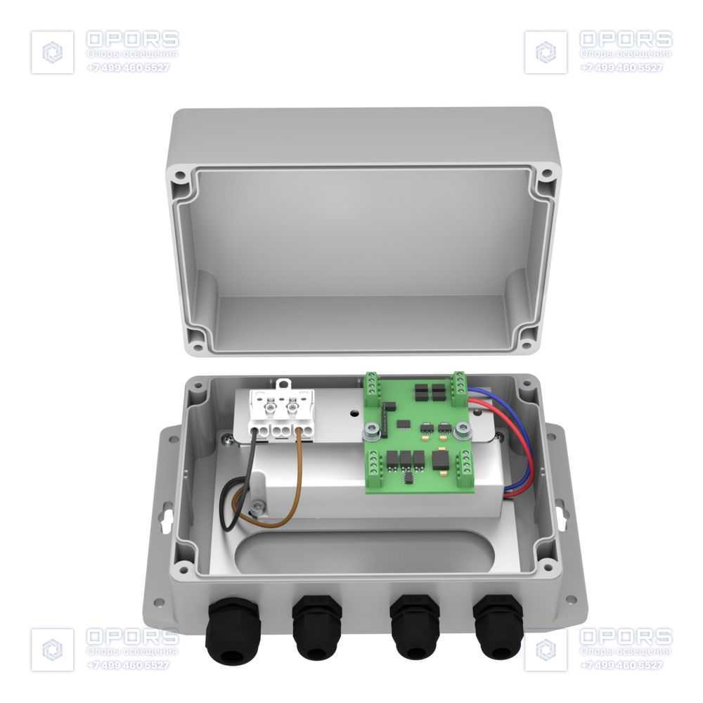 Устройство управления светильниками Integra УУС-220-PLBUS-PWM-2 IP67 фото 4
