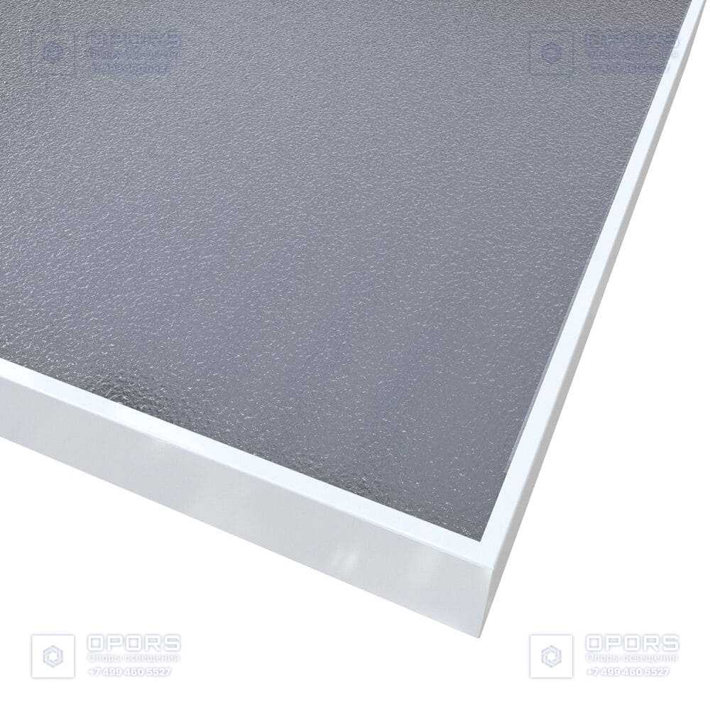 Офис 40 Экстра IP30 CRI80 3000К Колотый лед 595х595х80мм фото 3