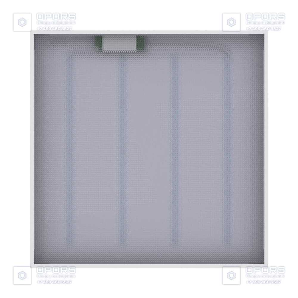 Офис 36 IP30 CRI80 4000К Микропризма 595х595х50мм фото 2