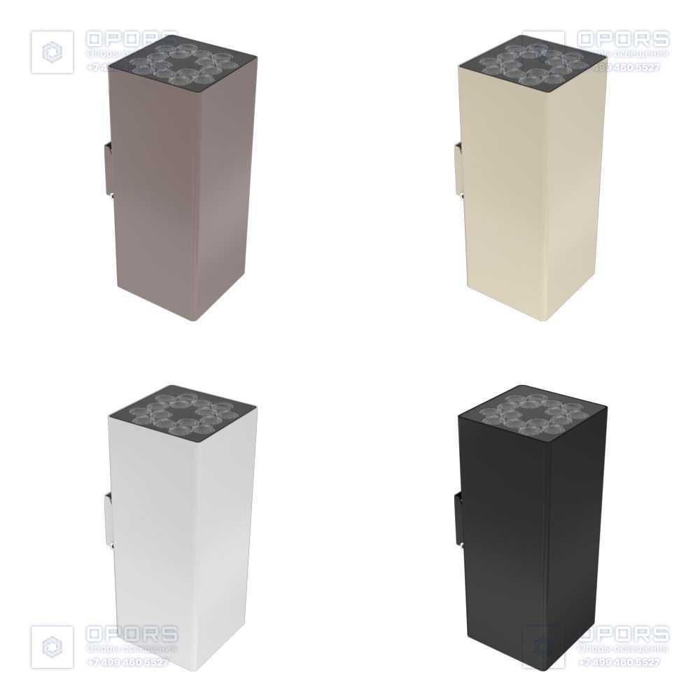 Акцент Куб 40 Дуо CRI80 3000К 10° Кронштейн фото 6