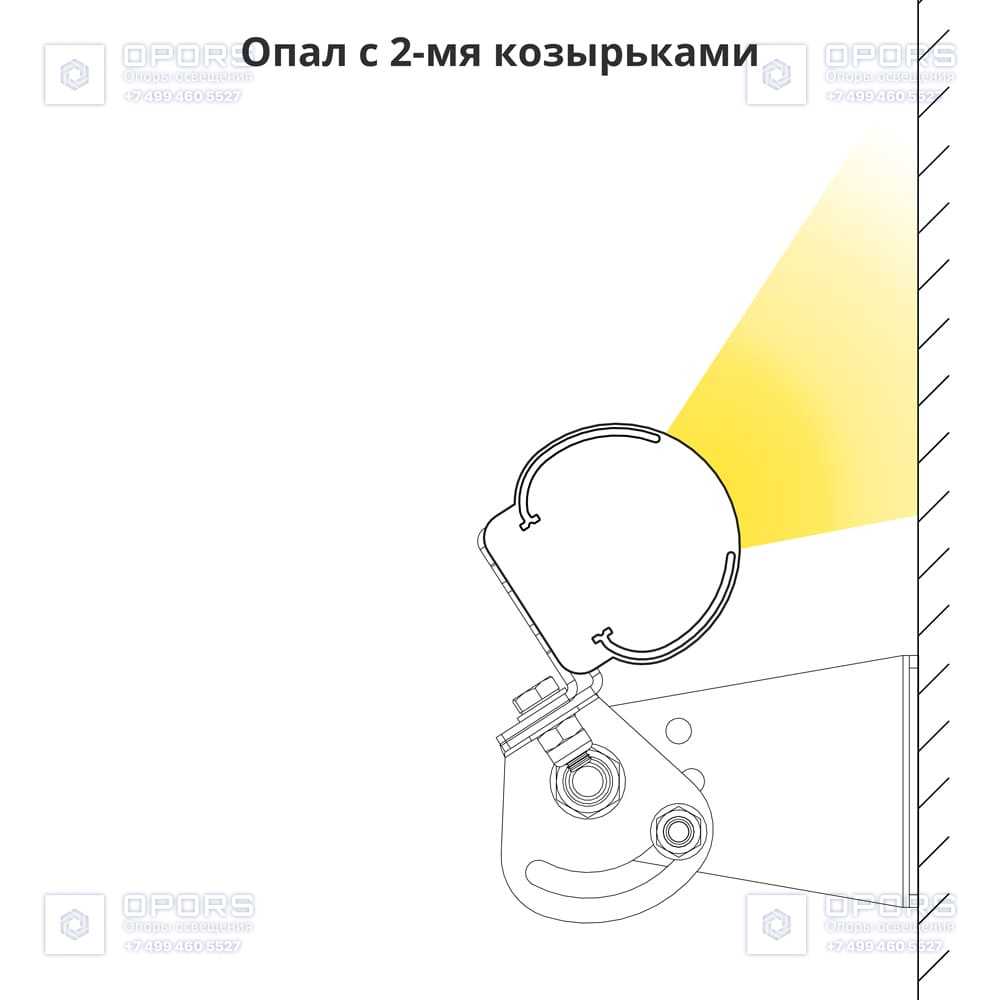 Опция. Модерн 167мм. Козырек 2 шт. фото 4