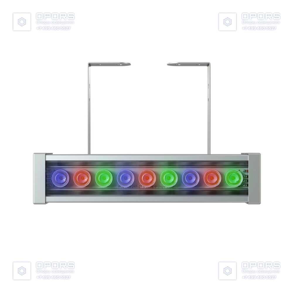 Барокко 20 Оптик 250мм 24-36В DC RGB DMX 10х65° фото 2