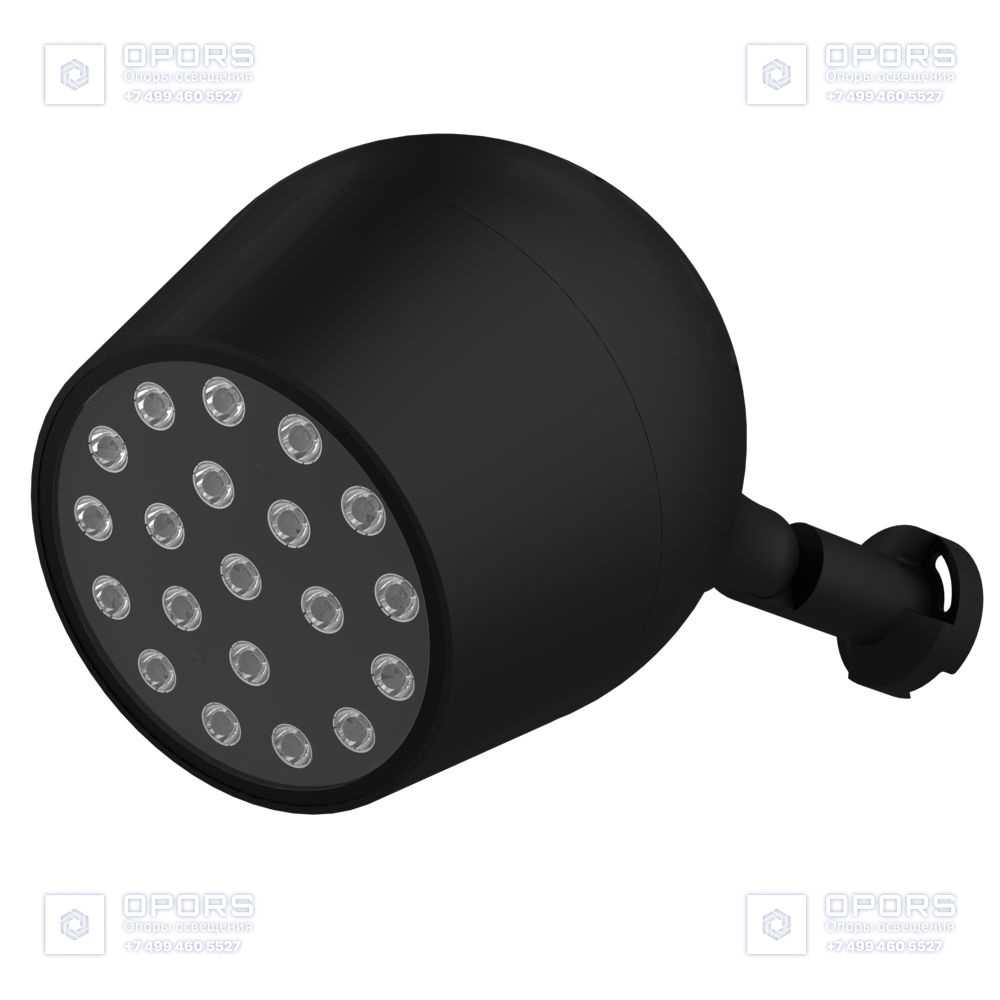 Шелл 60 L CRI70 3000К 90° Поворотный кронштейн фото 1