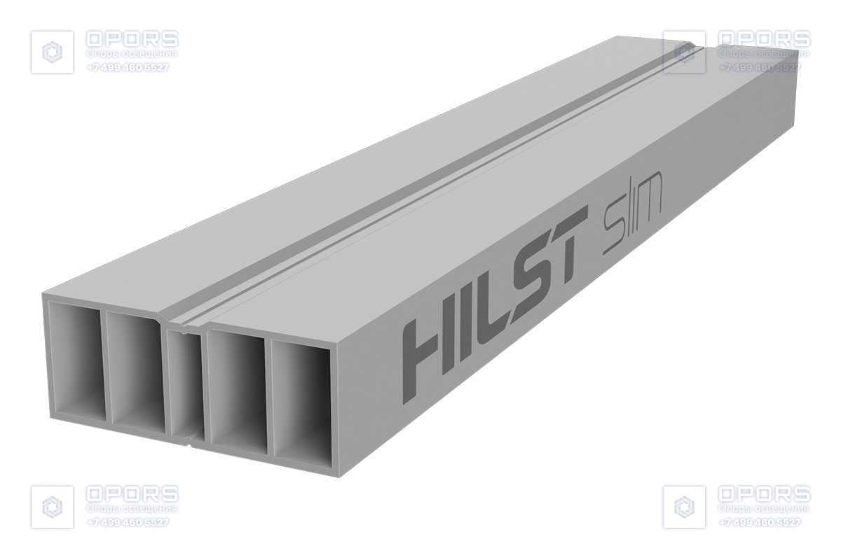 Лага алюминиевая HILST JOIST SLIM 50*20*4000 мм фото 3