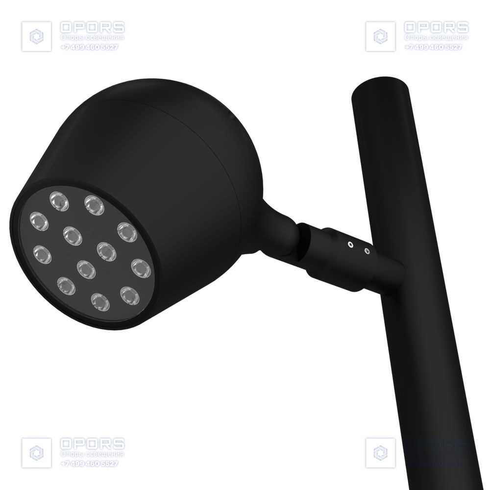 Шелл 12 M CRI70 5000К 15° Поворотный кронштейн фото 2