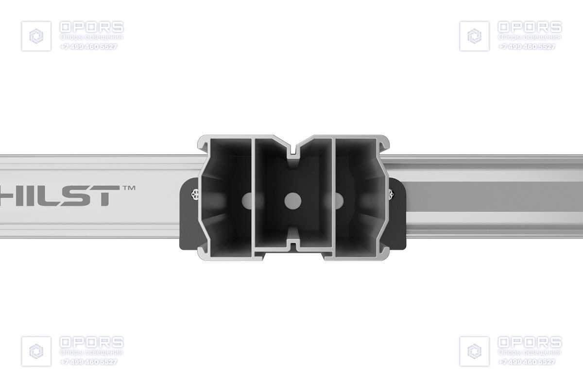 Пластиковый перпендикулярный соединитель Connector для лаг HILST Professional 60*40мм фото 6