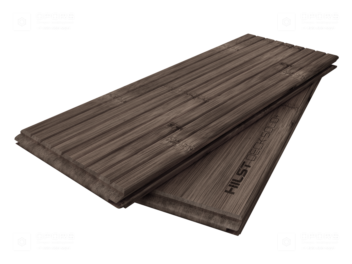 Террасная доска HILST DECK SOLID+, Mokka, 1200 кг/м³ фото 1