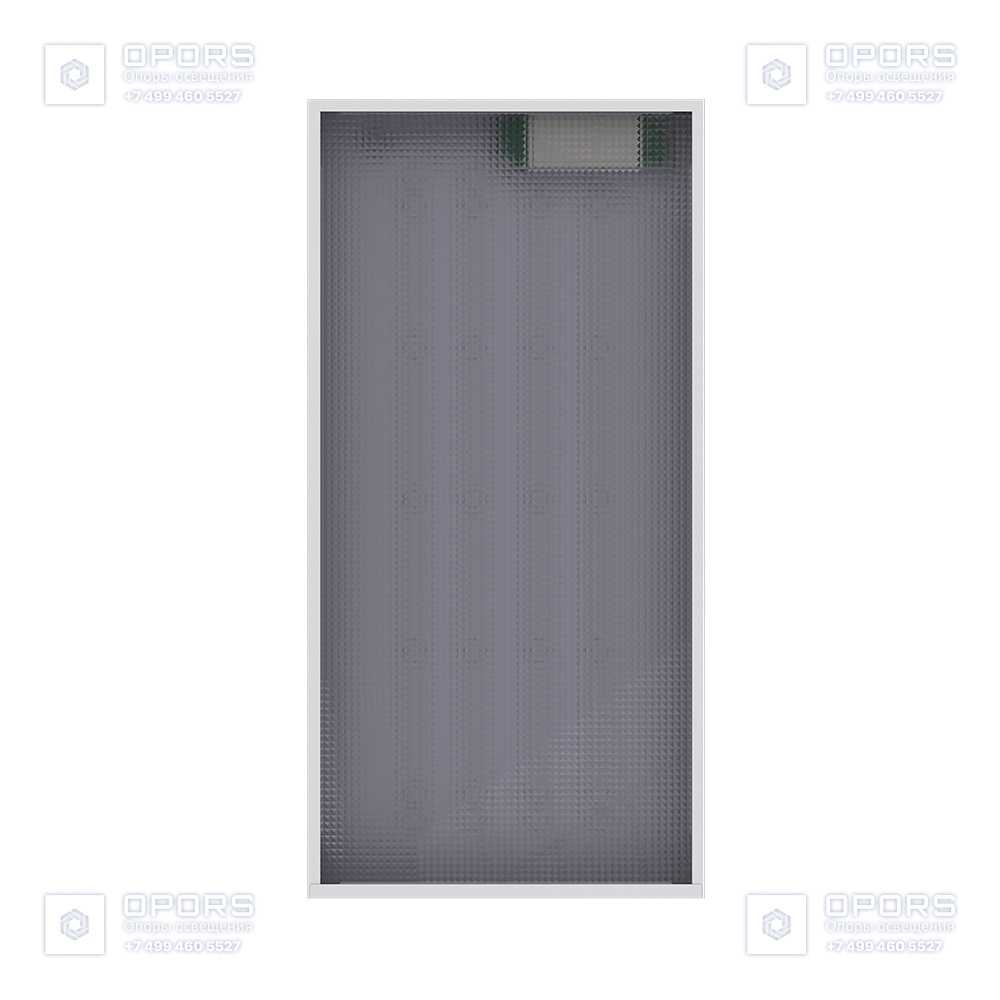 Офис 30 Эко IP30 CRI80 4000К Микропризма 595х295х50мм фото 2