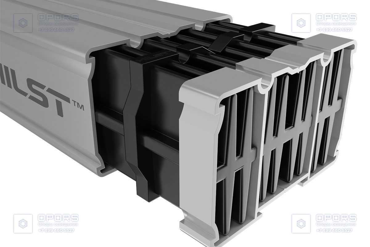 Пластиковый соединитель HILST Connect 3D для алюминиевой лаги Hilst Professional 60*40мм фото 9