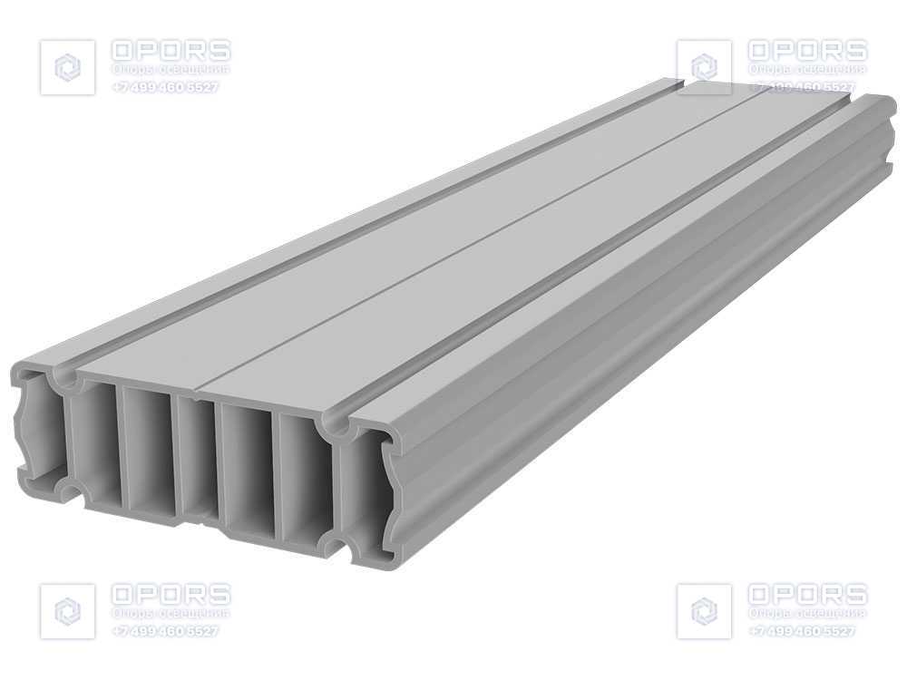 Лага алюминиевая HILST JOIST SLIM PREMIUM 60x20Х4000 мм фото 3