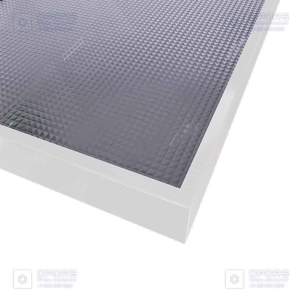 Офис 30 IP30 CRI80 5000К Микропризма 595х295х50мм фото 3