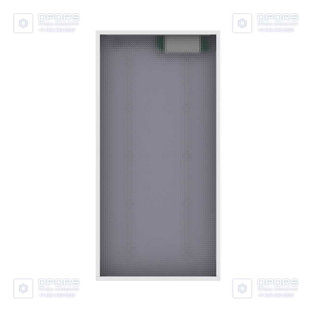Офис 10 IP30 CRI80 3000К Микропризма 595х295х50мм фото 2