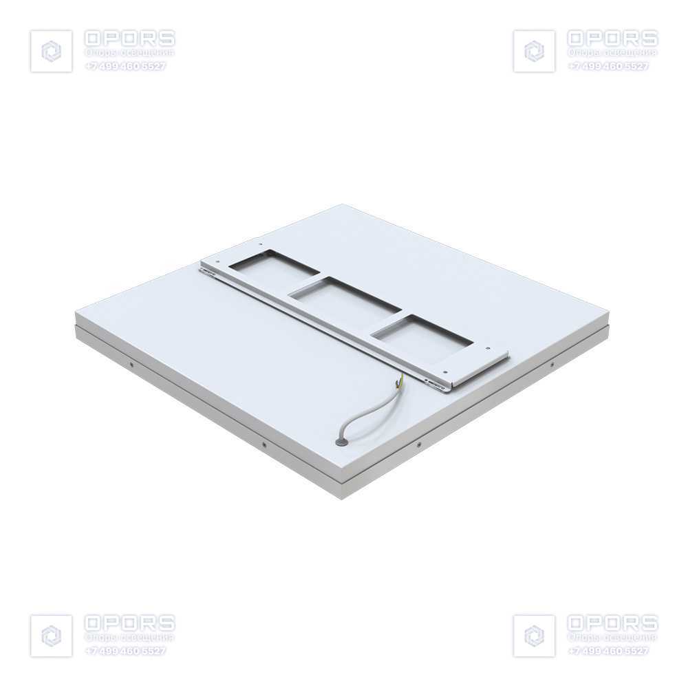 Опция. Офис 595х595х50мм. Накладное крепление для IP54 и IP65