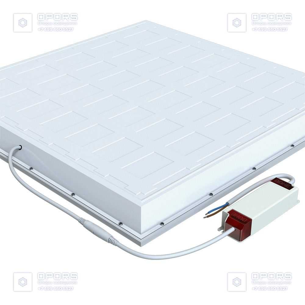 Офис Комфорт 30 IP40 CRI90 5000К Опал 595х595х33мм фото 4