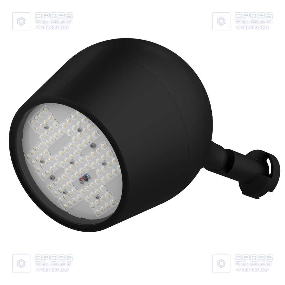 Шелл 80 L CRI70 5000К 155х85° Поворотный кронштейн фото 1