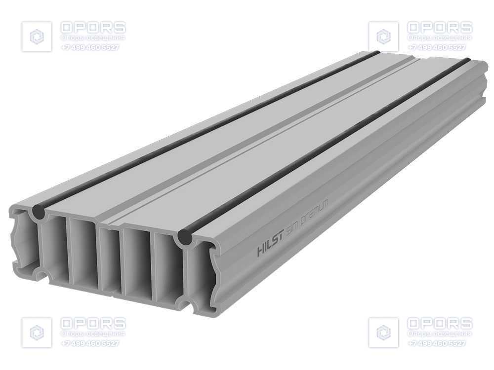 Лага алюминиевая HILST JOIST SLIM PREMIUM 60x20Х4000 мм фото 4