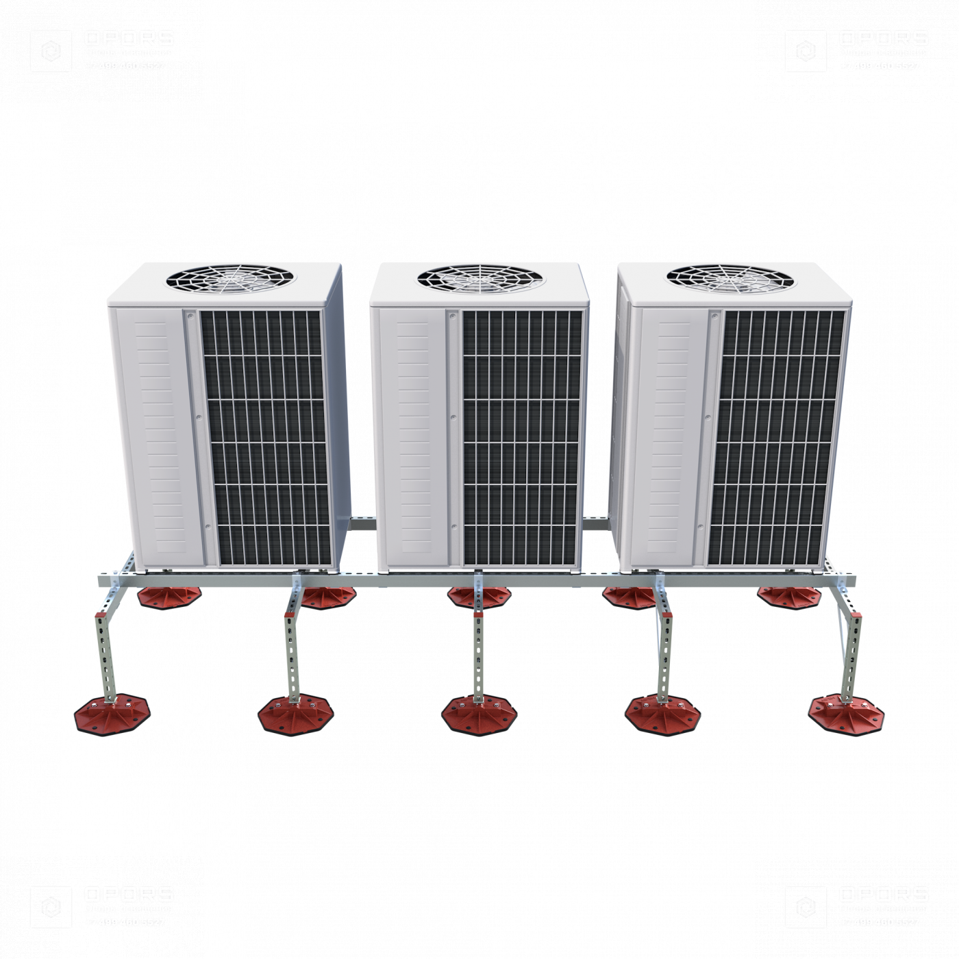 Рама для 3 VRF-Блоков фото 2