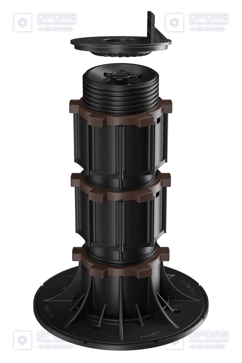 Регулируемая опора HILST LIFT self-leveling HL7 (235-385мм) фото 1
