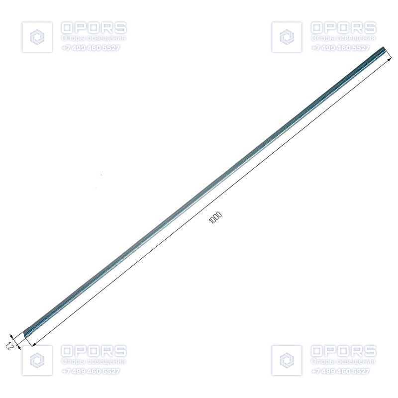 Шпилька резьбовая оцинкованная M12х1000 DIN975 фото 3