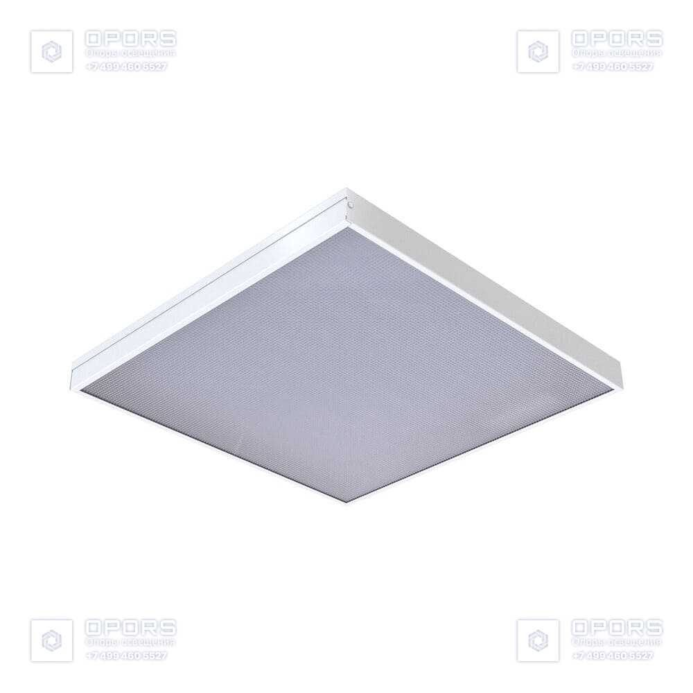 Офис 80 IP30 CRI80 4000К Микропризма 595х595х50мм фото 2