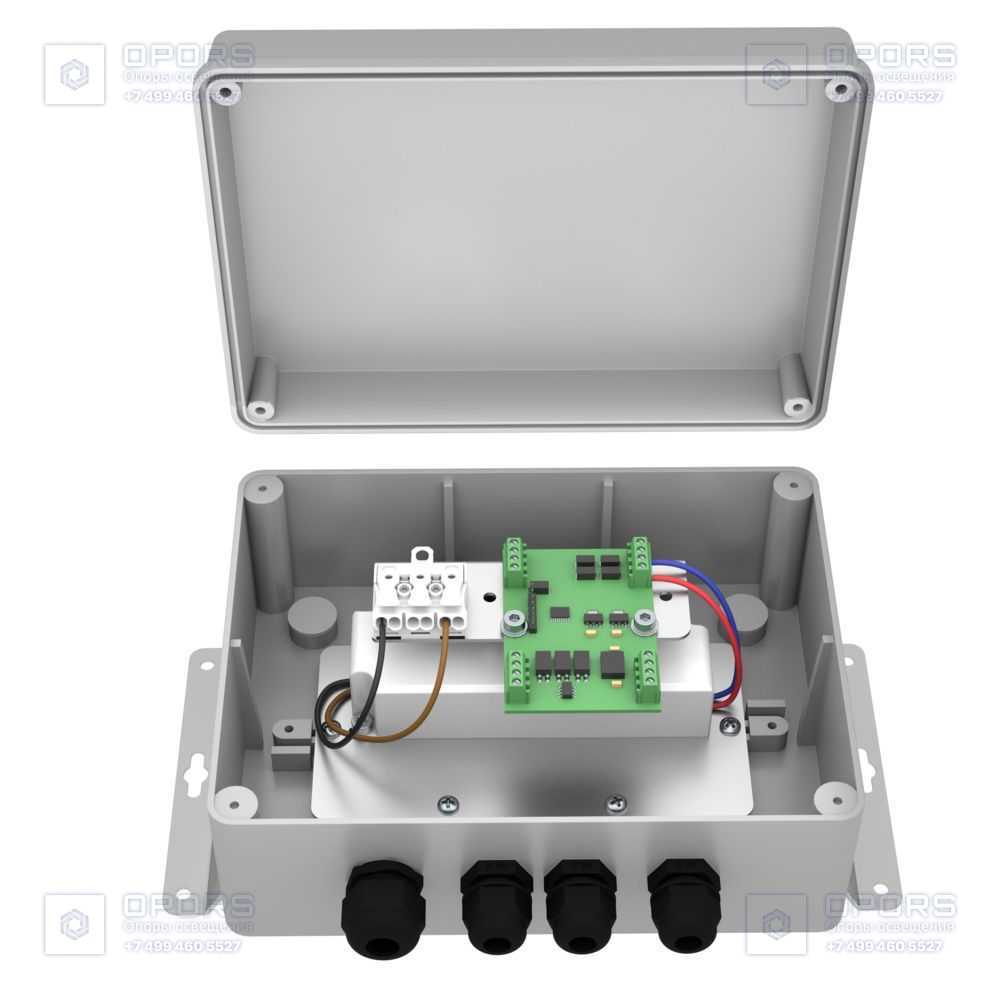 Устройство управления светильниками Integra УУС-220-PLBUS-PWM-2 IP54 фото 4