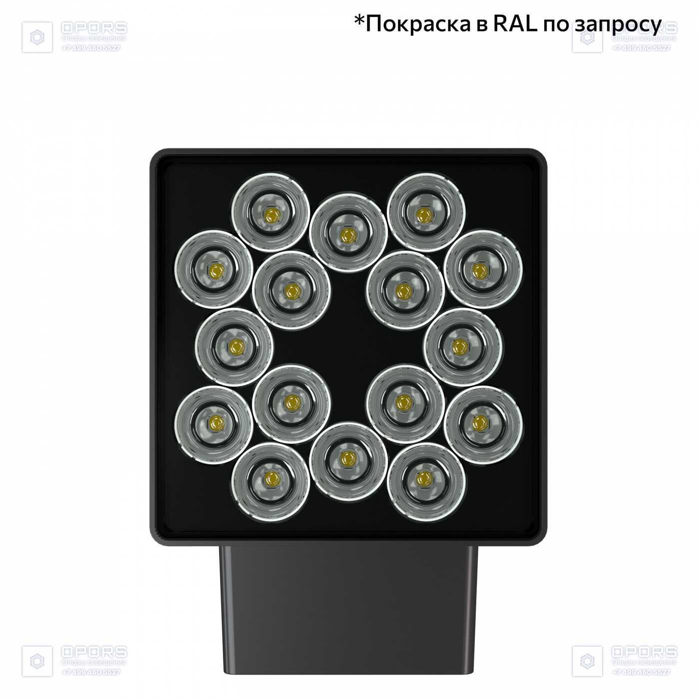 Акцент Куб 40 Дуо CRI80 4000К 10х65° Скрытый монтаж фото 4