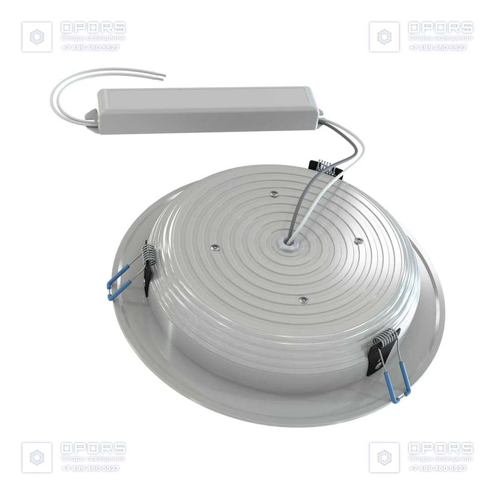 Даунлайт 15 L IP20 CRI80 3000К Опал фото 5