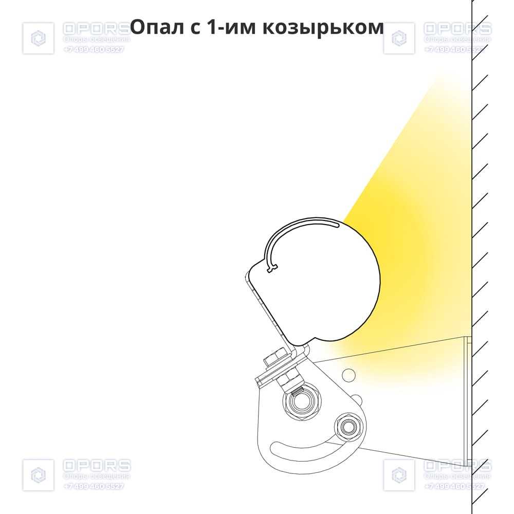 Опция. Модерн 624мм. Козырек 1 шт. фото 5