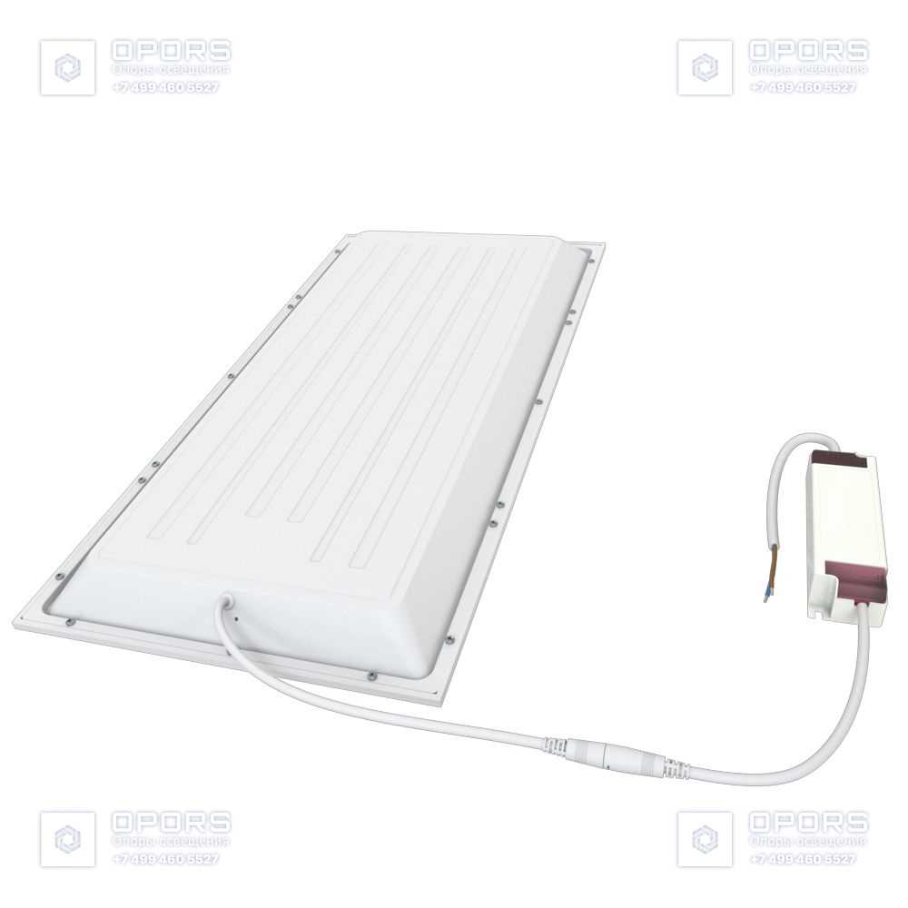 Офис Комфорт 18 IP40 CRI80 5000К Опал 595х295х33мм фото 3