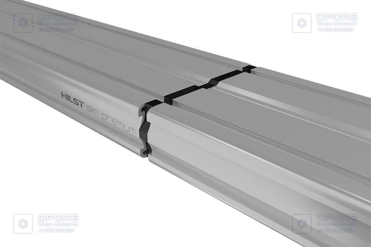 Пластиковый соединитель HILST Connect 3D для алюминиевой лаги Hilst Slim 60*20мм фото 6