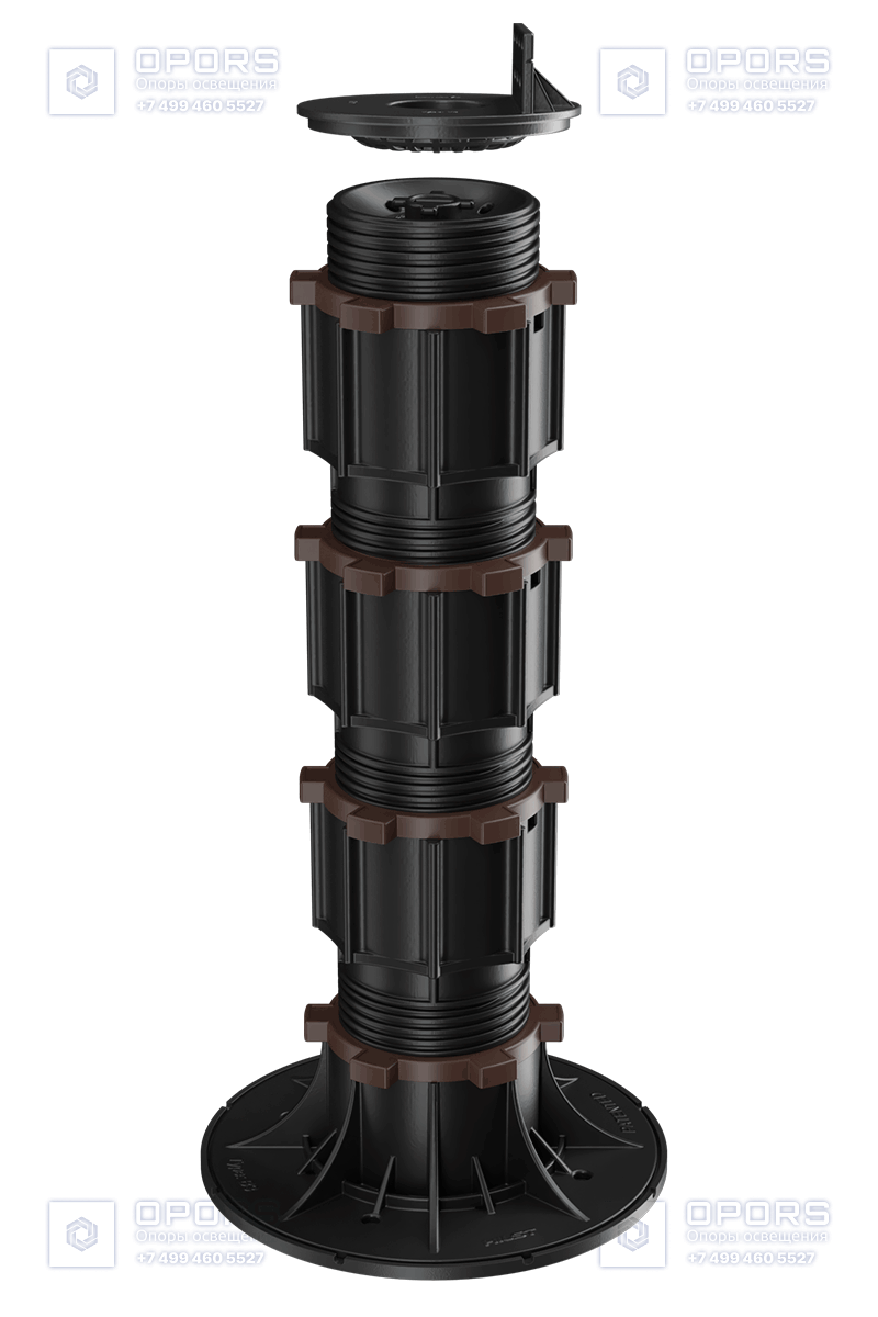 Регулируемая опора HILST LIFT self-leveling HL9 (335-485мм) фото 1