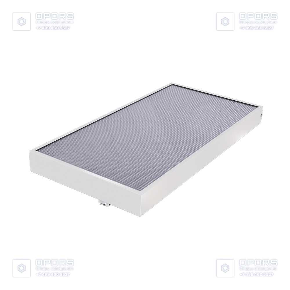Офис 30 Эко IP30 CRI80 4000К Микропризма 595х295х50мм фото 1