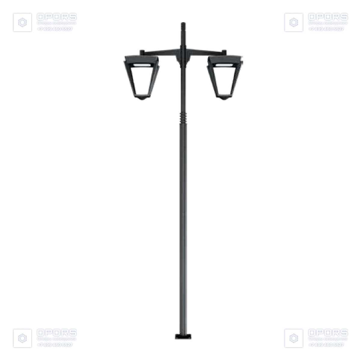 Осветительный комплект-5,0-цл "Делоникс 2D" LED-70/740/RAL9011