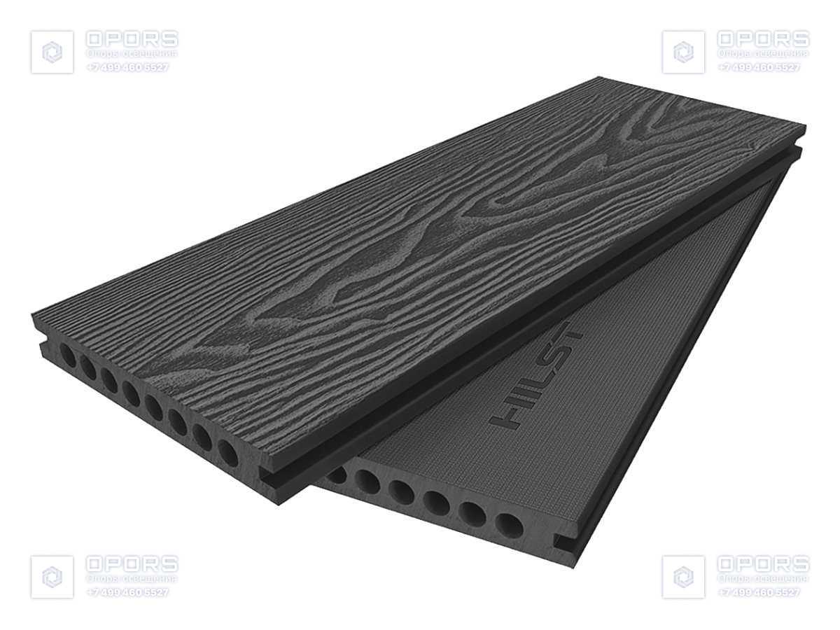 Террасная доска ДПК 22х145 Volcano Sand HILST DECK, R11, 1900кг/м3