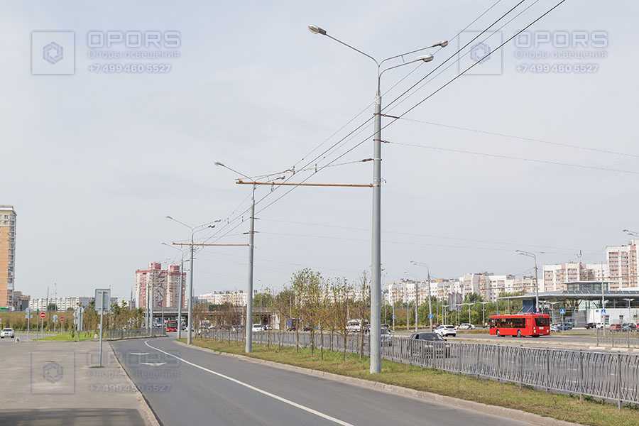 Опора граненая силовая контактной сети ОГСКС-2,3-10 (2,0) фото 2