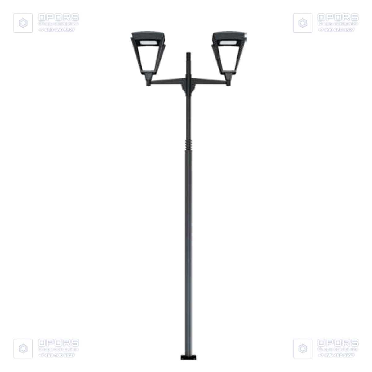 Осветительный комплект-5,0-цл "Делоникс 2U" LED-70/740/RAL9011