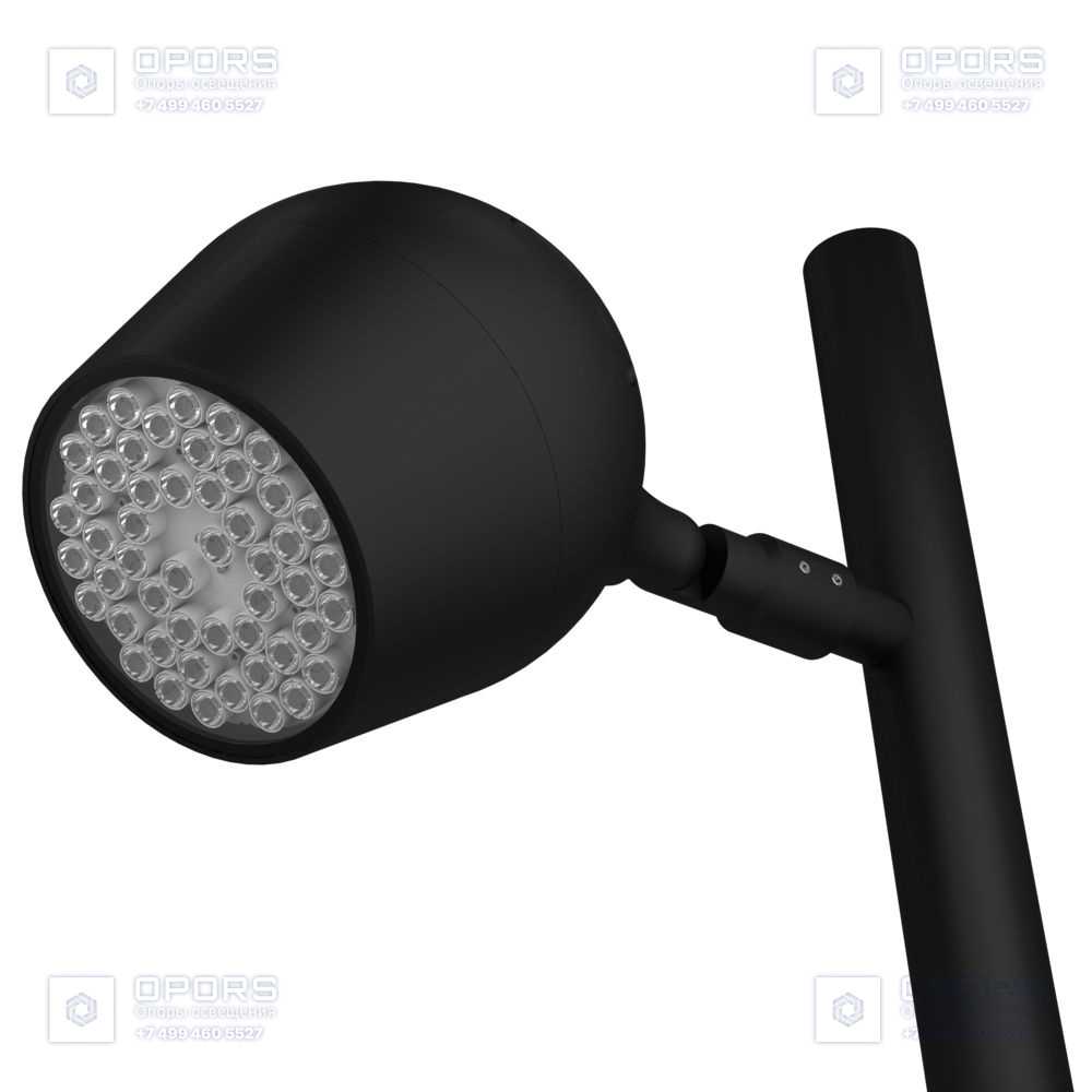 Шелл 80 L CRI70 3000К 15° Поворотный кронштейн фото 2