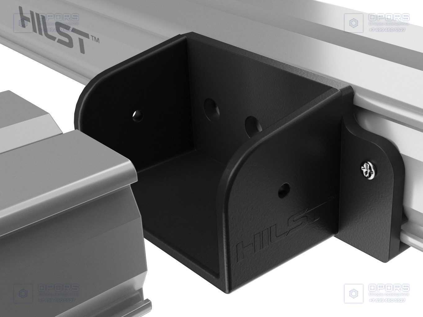 Пластиковый перпендикулярный соединитель Connector для лаг HILST Professional 60*40мм фото 4