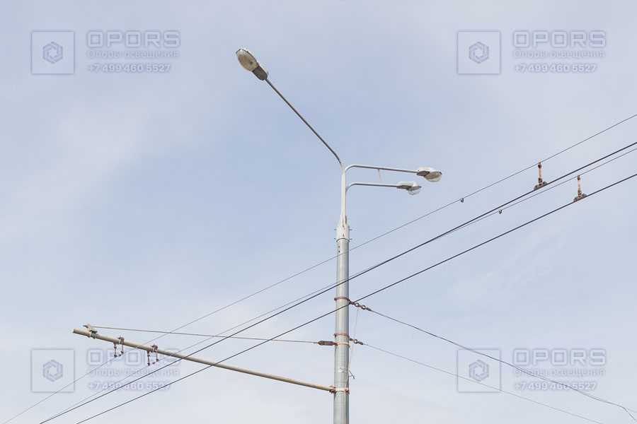 Опора граненая силовая контактной сети ОГСКС-2,3-10 (2,0) фото 1