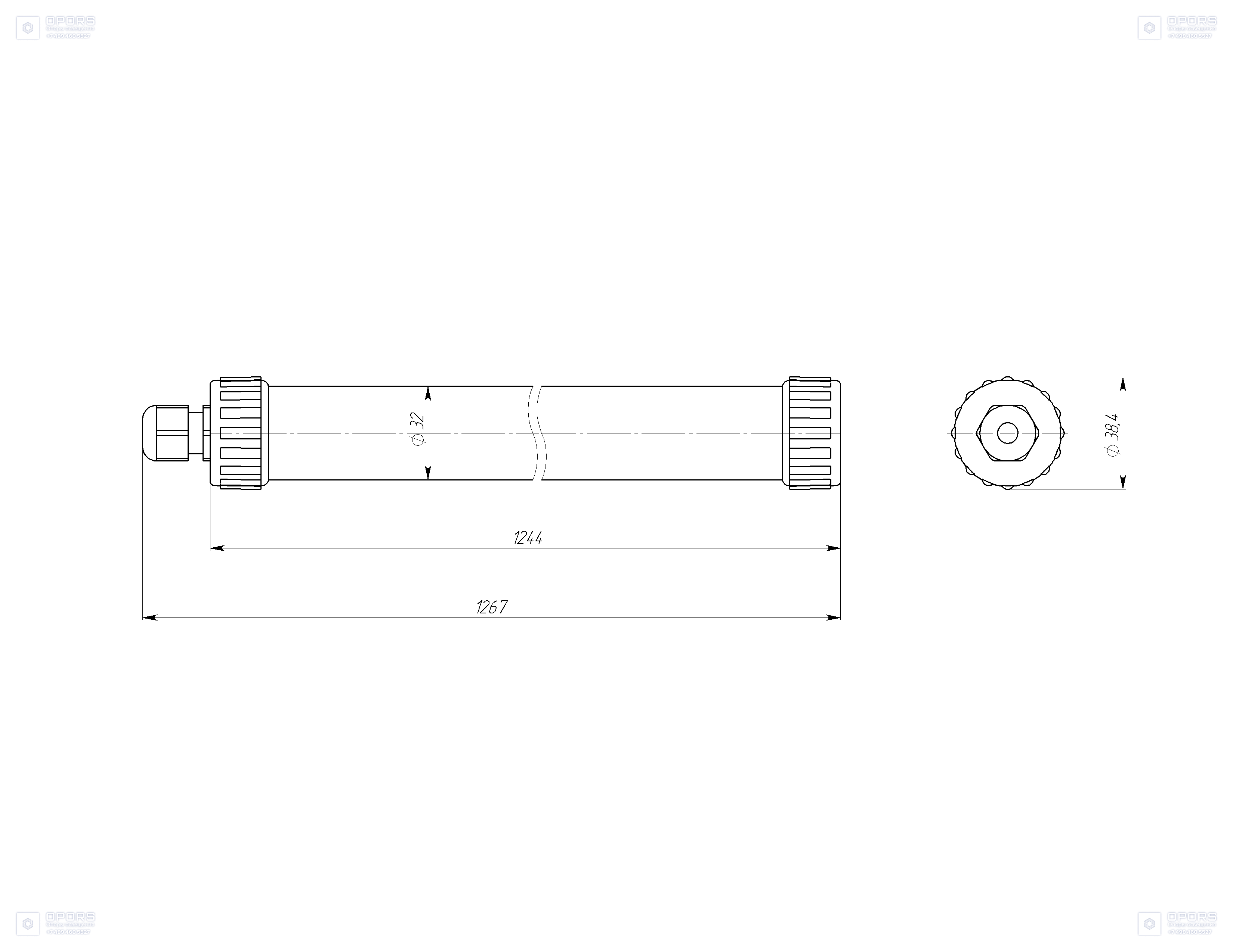 АПК светильник TL-AGRO TUBE LC 25 L1300 840 D фото 2