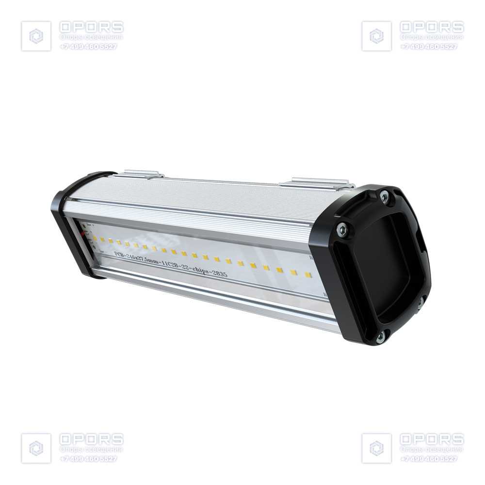 Т-Линия Компакт 10 250мм Эко 36~48В AC/DC CRI70 5000К Прозрачный фото 1