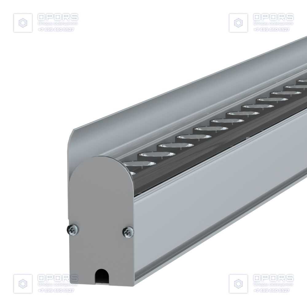 Модерн v2.0 8 Оптик 1000мм (8Вт/м) 48В DC CRI80 3000К 25° (Профиль, козырек) фото 4